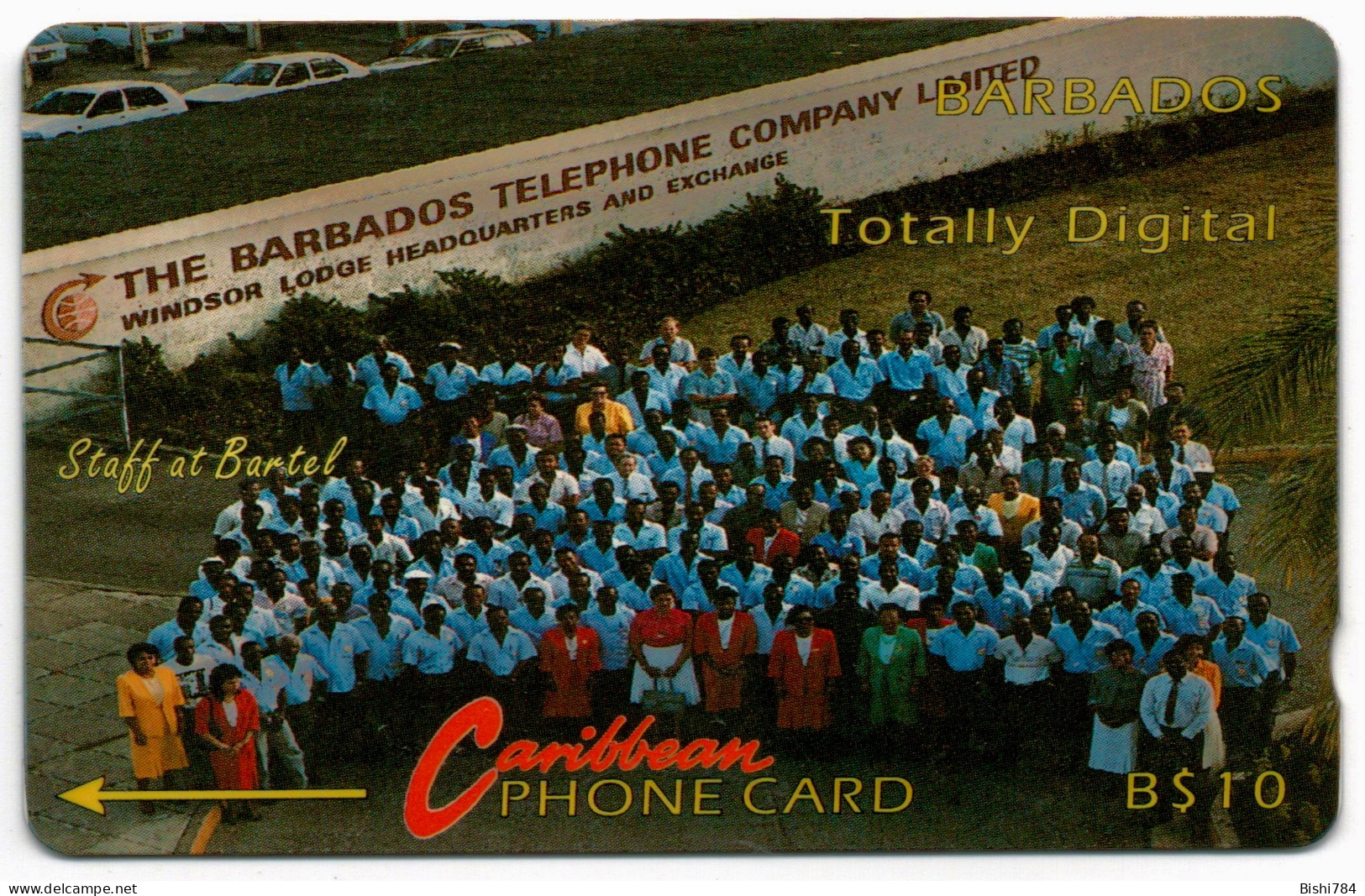 Barbados - Totally Digital - 6CBDA (without Logo) - Barbados (Barbuda)