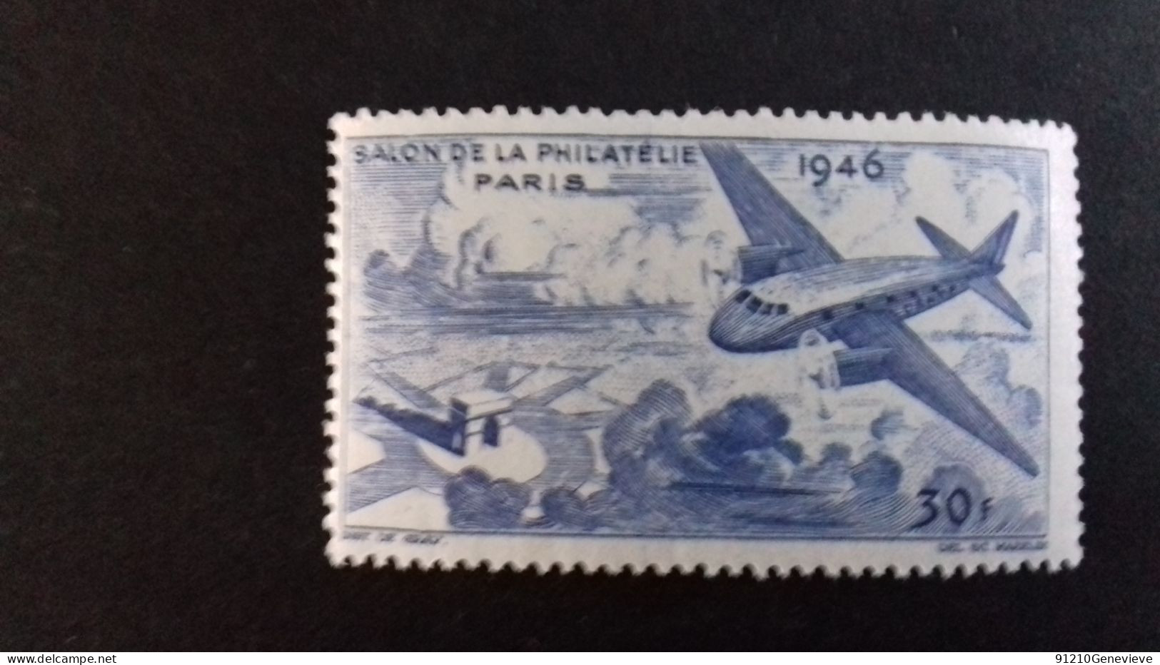 FRANCE VIGNETTE   SALON PHILATELIQUE De  PARIS De1946 - Esposizioni Filateliche