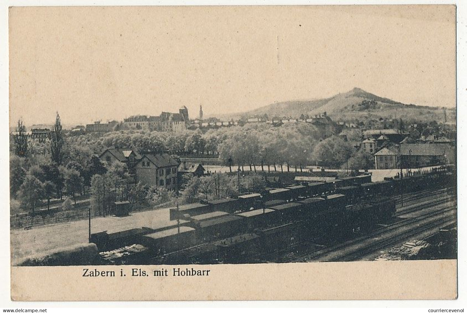 4 CPA - SAVERNE (ZABERN I.e) (Bas Rhin) - Partie An Der Zorn, Zabern Mit Hohbarr, Rosengarten, Rosengarten M.Steige - Saverne