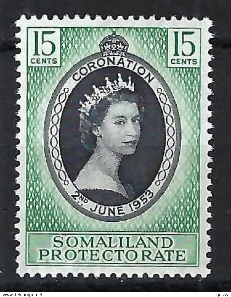 SOMALILAND Ca.1953: TP Neuf* - Somaliland (Protectoraat ...-1959)