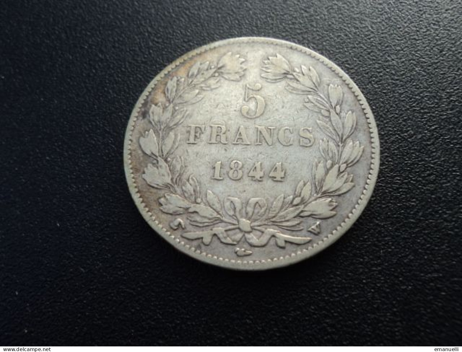 FRANCE : 5 FRANCS  1844 W *   F.325 / G.678a / KM 749.13    TB+ - 5 Francs