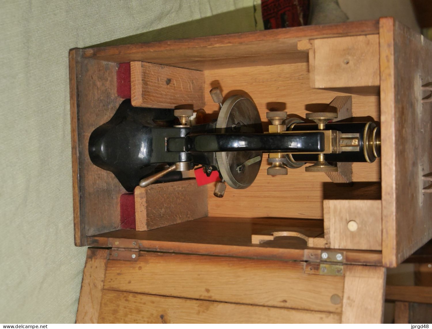 Microscope Fabrication Allemande D'avant 1940 - Medisch En Tandheelkundig Materiaal