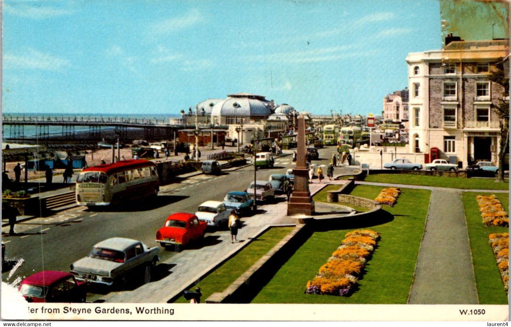 2-12-2023 (1 W 5) UK (posted To Australia From In 1969) Worthing Steyne Gardens - Worthing