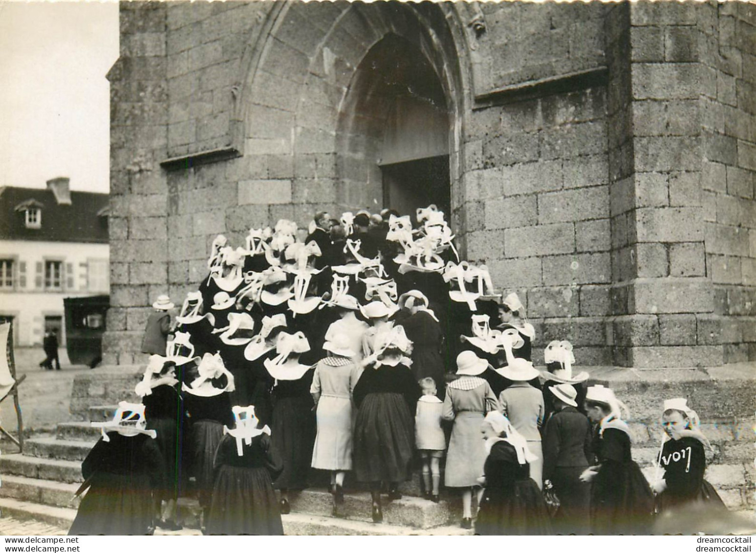 (GA.S) Photo Cpsm Grand Format 29 TREGUNC. Entrée De L'Eglise - Trégunc