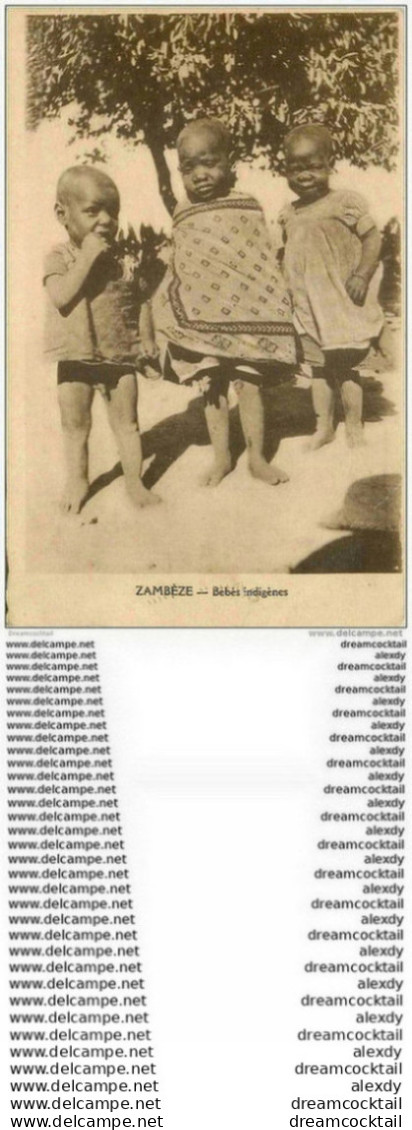 ZAMBIE. Bébés Indigènes - Zambia