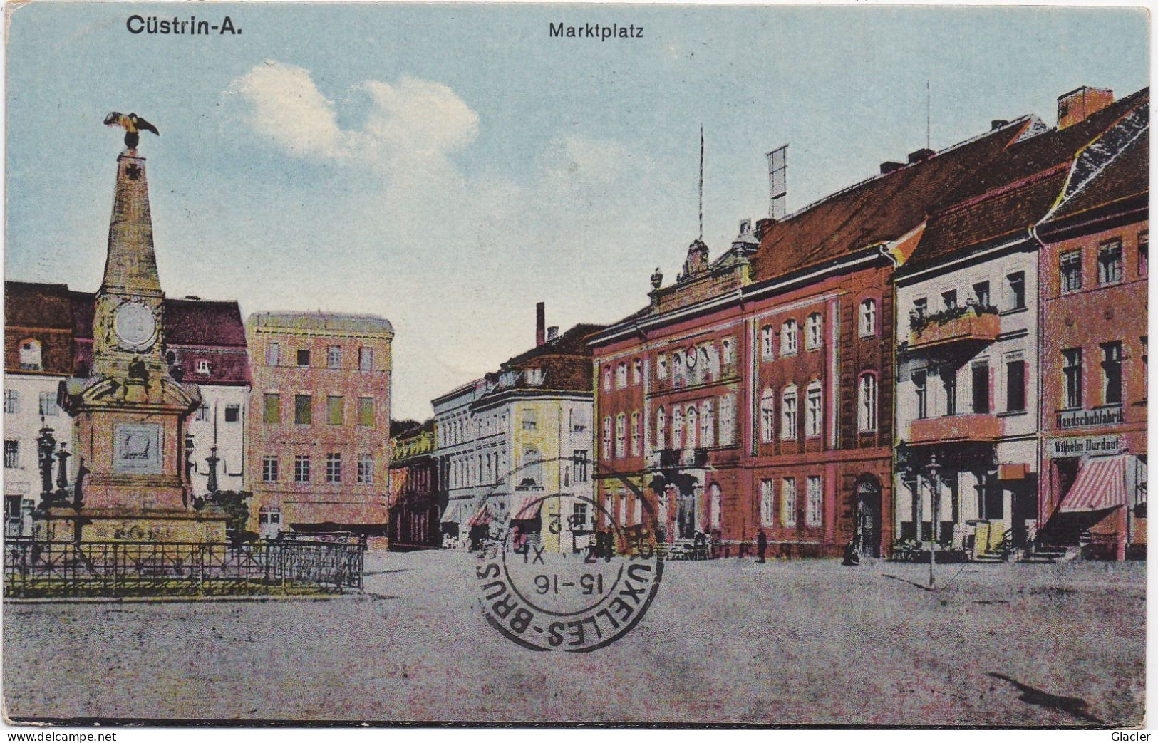 Cüstrin - Kostrzyn Nad Odrą - Marktplatz - Polen - Neumark