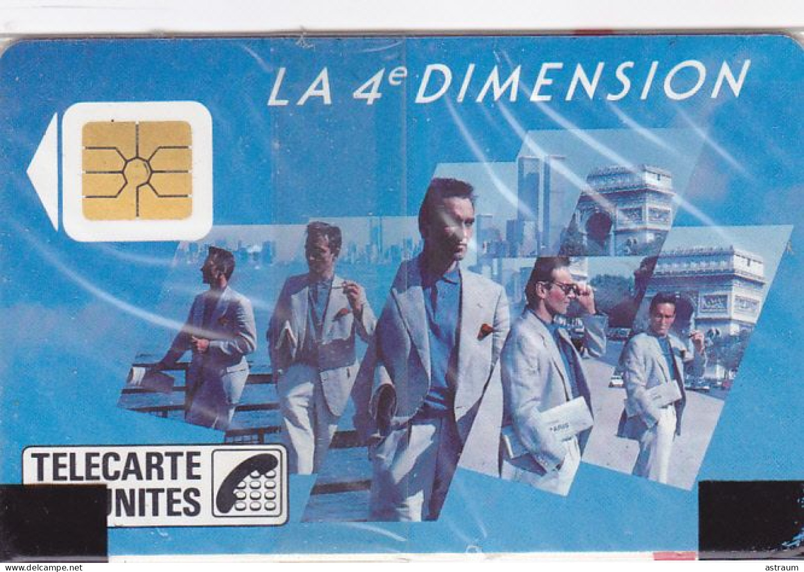 Telecarte Publique F38 NSB - 4e Dimension Hommes- 50 U - So2 - 1988 - - 1988