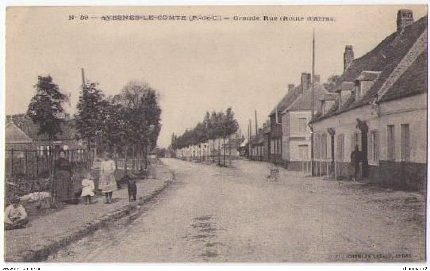 (62) 118, Avesnes Le Comte, Ledieu 39, Grande Rue (Route D'Arras) - Avesnes Le Comte