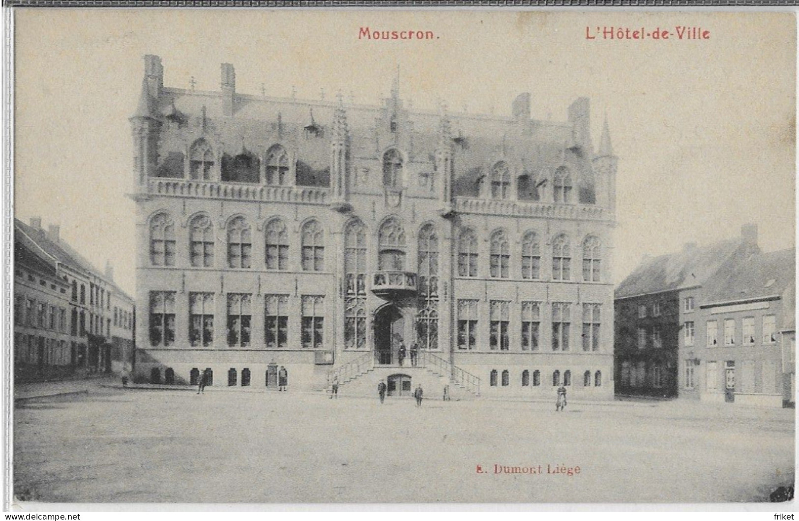 - 3428 - MOUSCRON  L'Hotel De Ville - Mouscron - Moeskroen