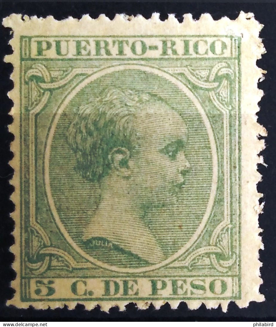 PUERTO RICO                     N° 110                     NEUF* - Puerto Rico