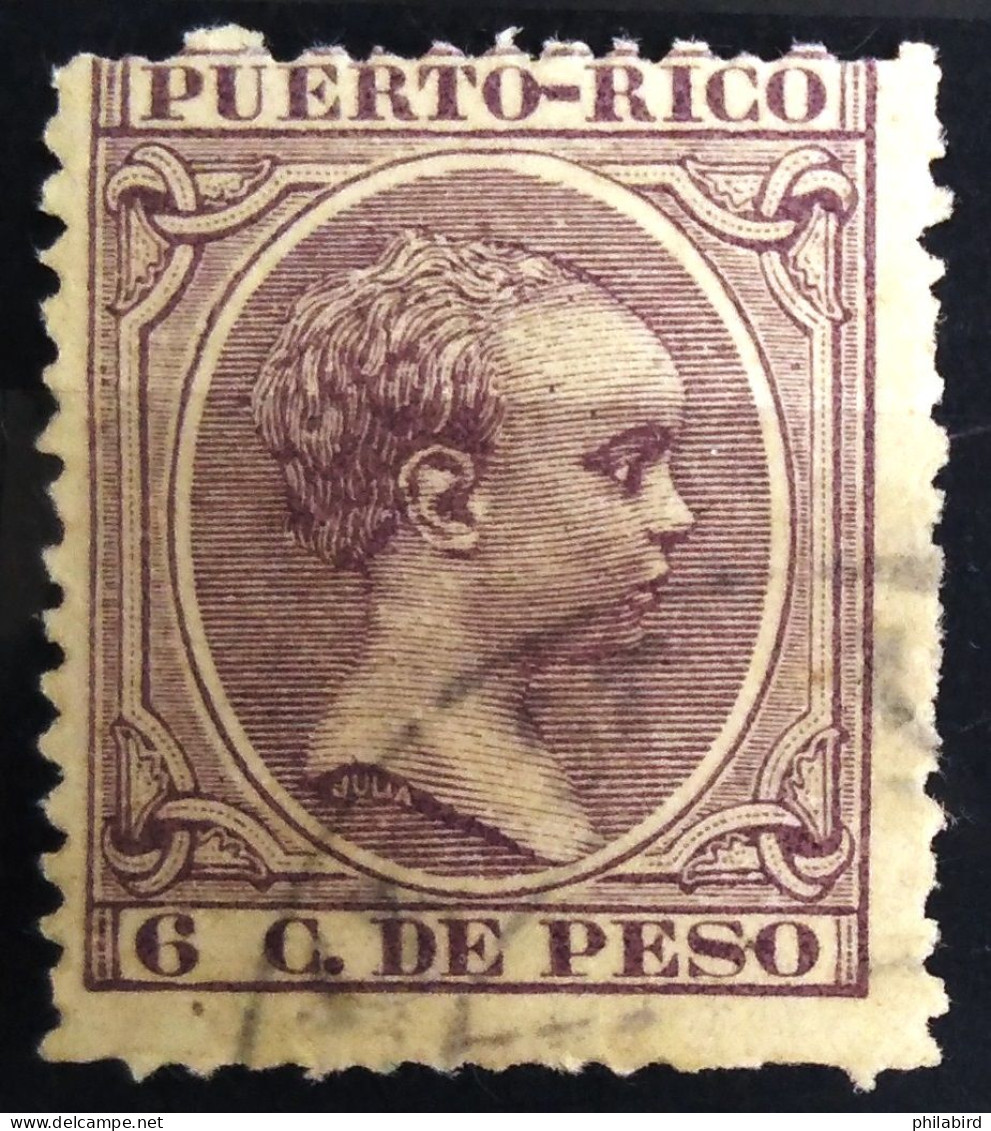 PUERTO RICO                     N° 75                     OBLITERE - Puerto Rico
