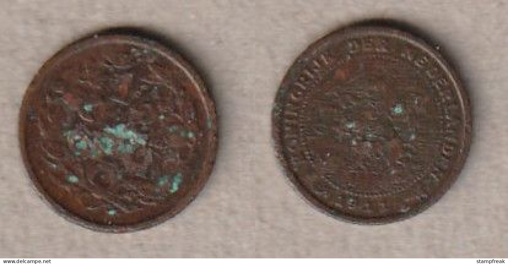 01965) Niederlande, 1/2 Cent 1911 - 0.5 Cent