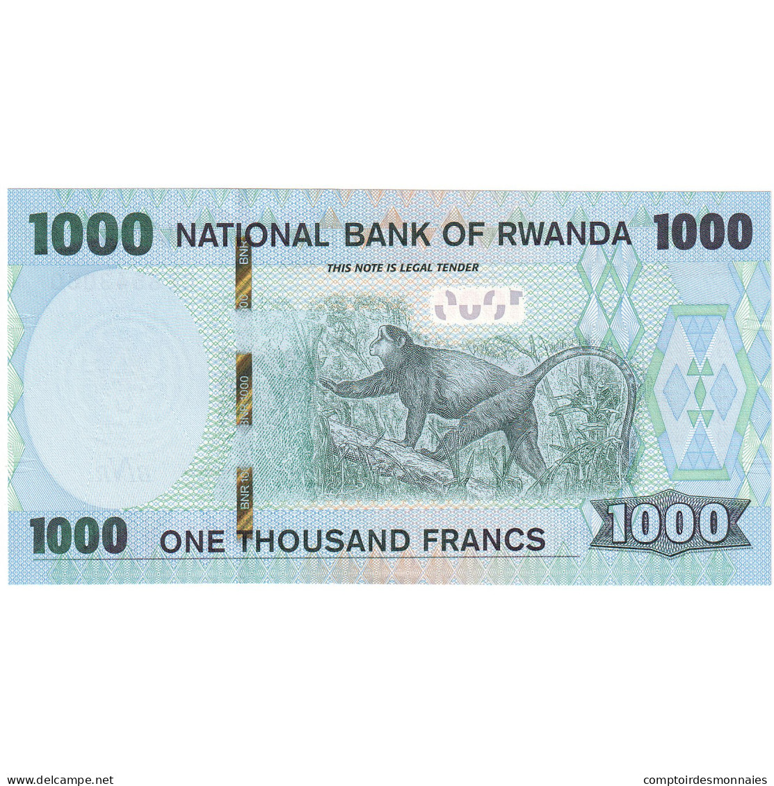 Rwanda, 1000 Francs, 2019, 2019-02-01, NEUF - Ruanda