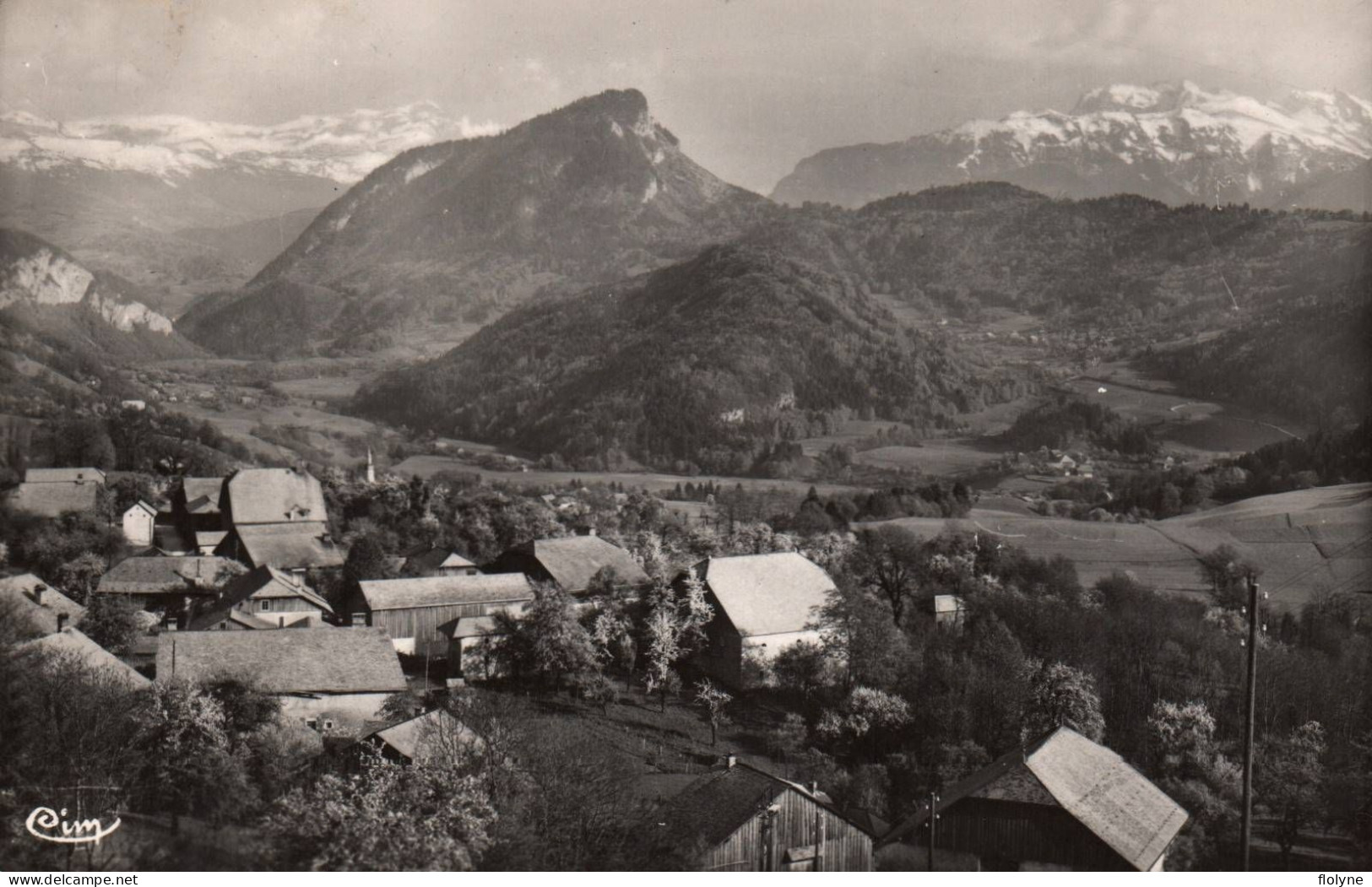 Mieussy - Vue Sur Le Village Hameau De Messy - Mieussy