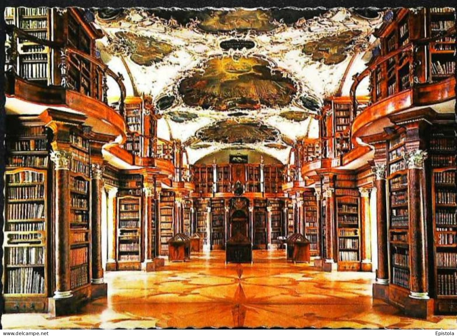 ► Stiftsbibliothek   St Gallen Erbaut  Bibliothèque - Biblioteche