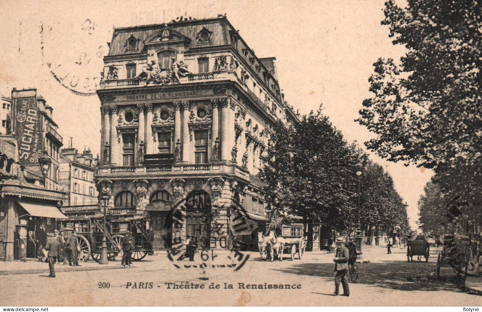 Paris - 10ème Arrondissement - Le Théâtre De La Renaissance - Omnibus - Arrondissement: 10