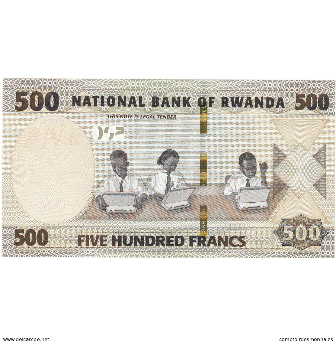 Rwanda, 500 Francs, 2019, 2019-02-01, KM:38, NEUF - Rwanda