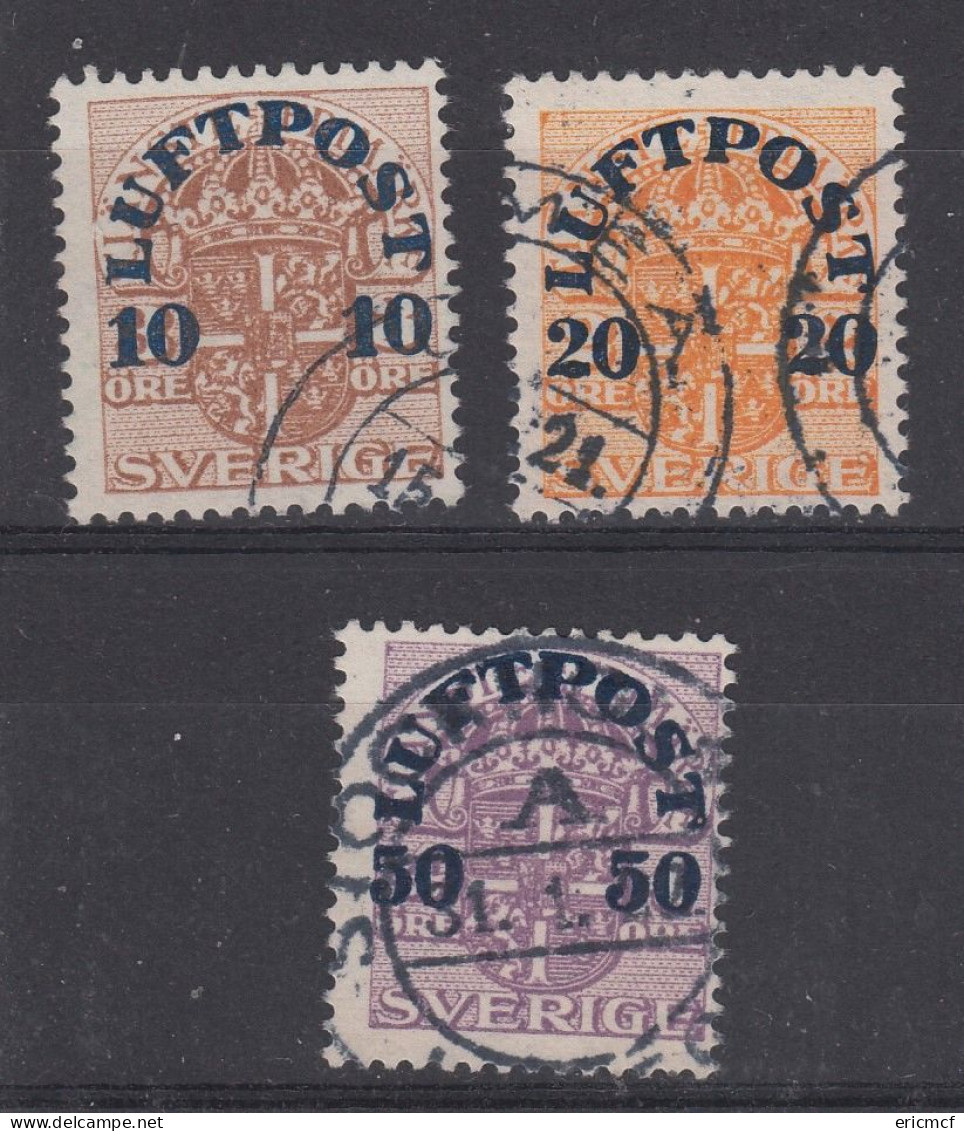 Sweden 1920 Air Set Fine Used - Usados