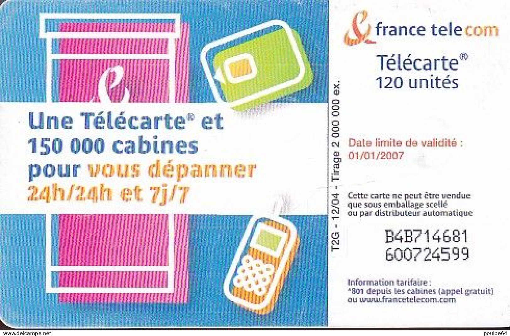 F1339B   12/2004 - MODE D'EMPLOI 3 " CABINE FEMME " - 120 GEM1 - 2004