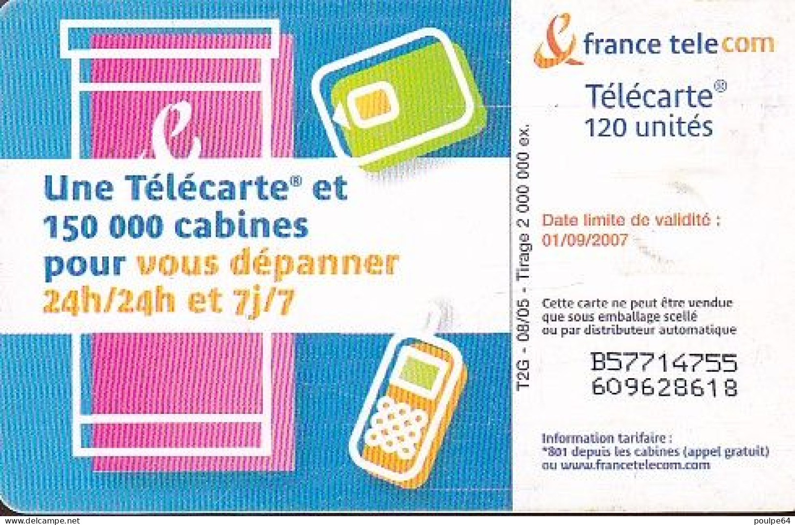 F1339P   08/2005 - MODE D'EMPLOI 3 " CABINE FEMME " - 120 GEM1 - 2005