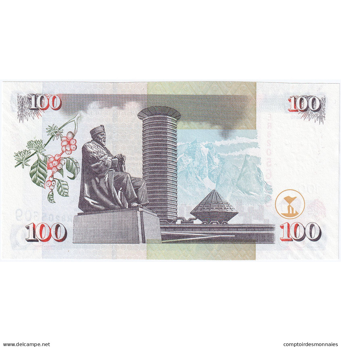 Kenya, 100 Shillings, 2010, 2010-07-16, NEUF - Kenia