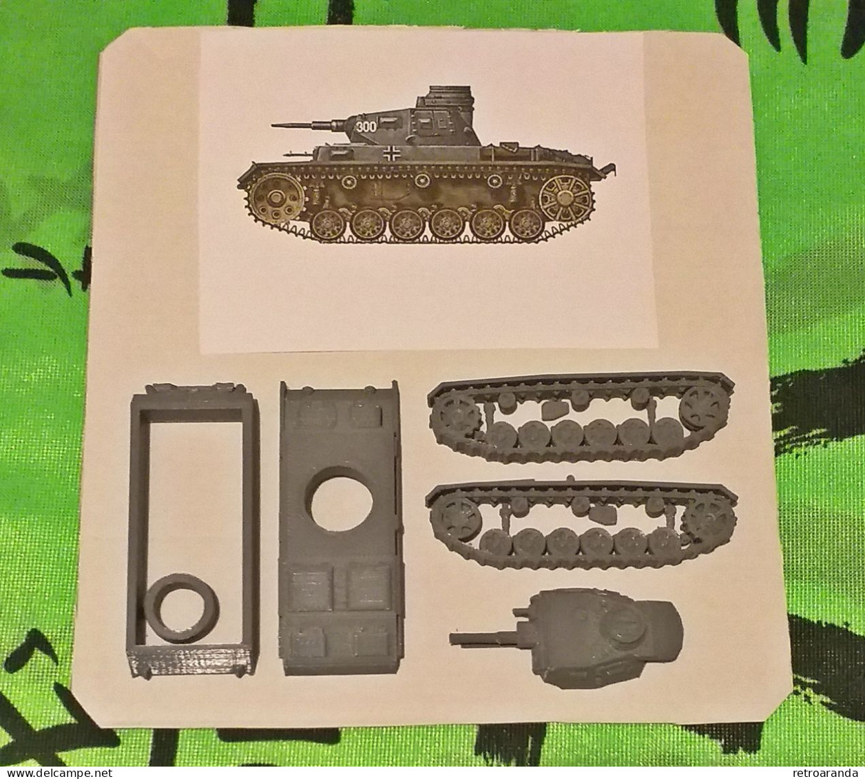 Kit Maqueta Para Montar Y Pintar - Vehículo Militar . Panzer III - 1/72 - Vehículos Militares