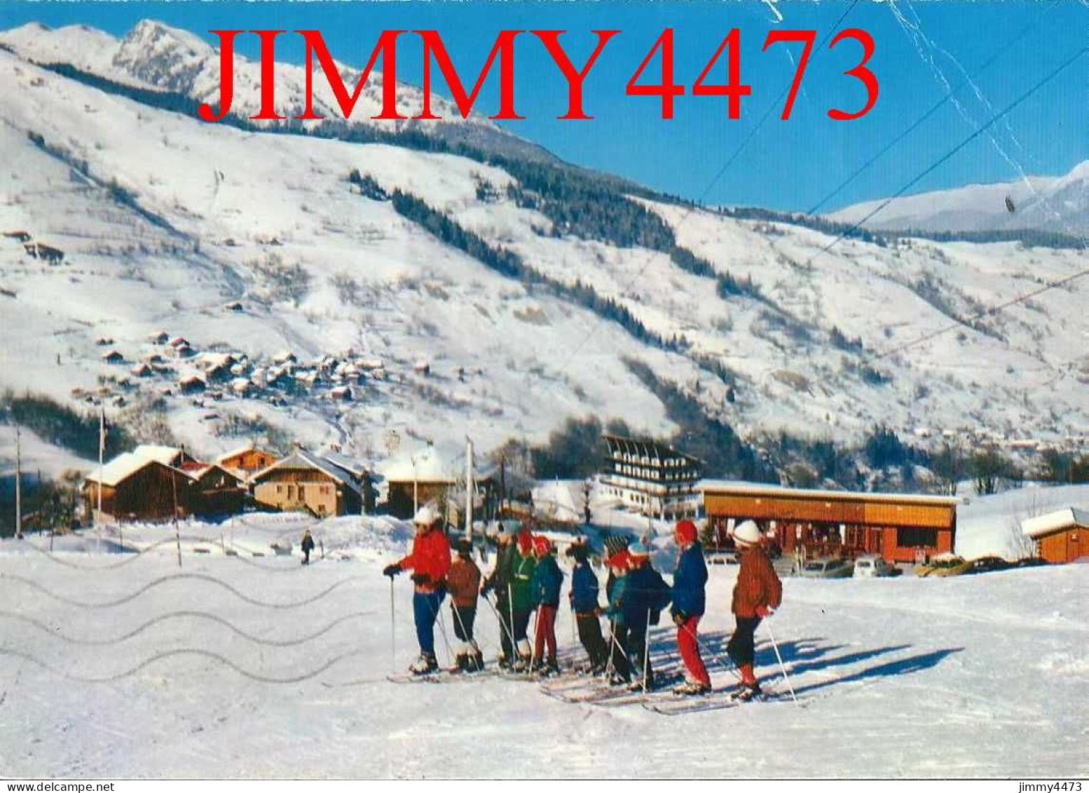 CPM - LES AVANCHERS En 1983 (Valmorel) Arrivée Des Pistes " Les Clarines " Bar-Souvenirs - Imp. COMBIER MACON - Valmorel