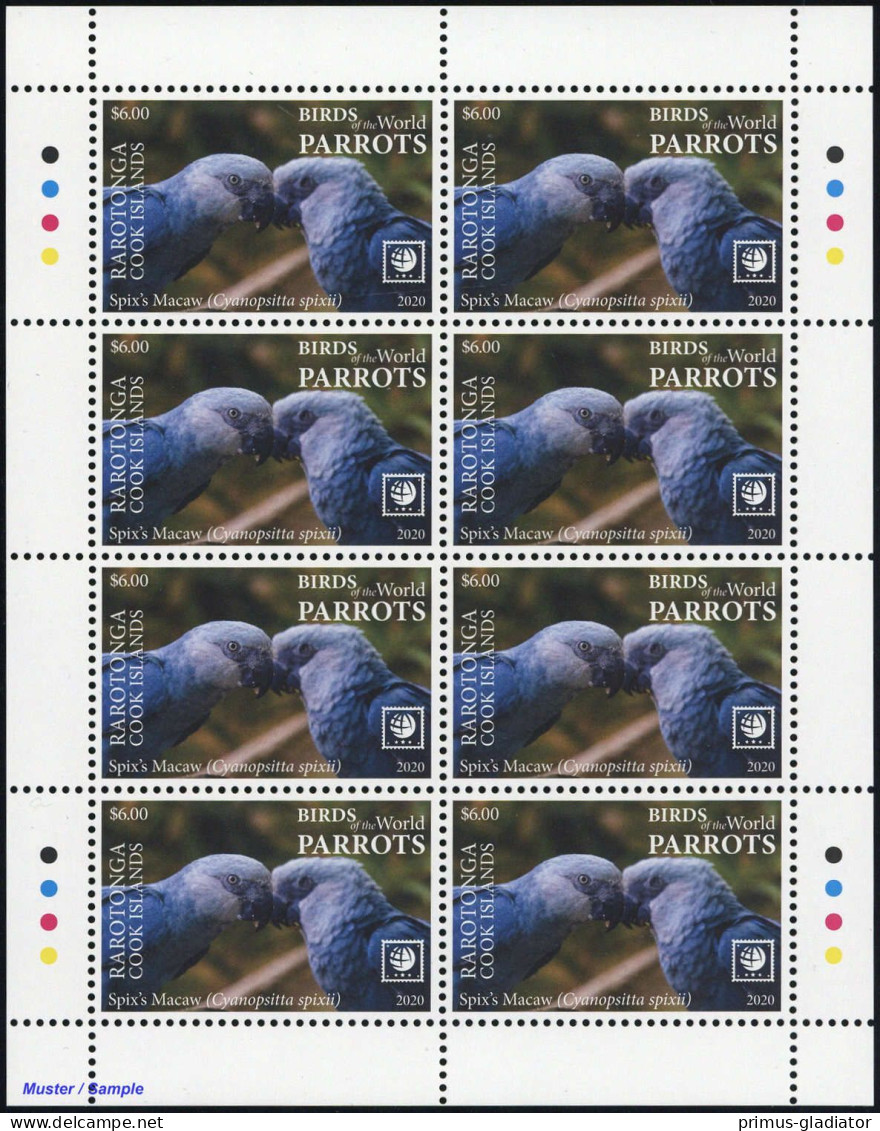 2020, Rarotonga, 144-47 KB, ** - Oceania (Other)