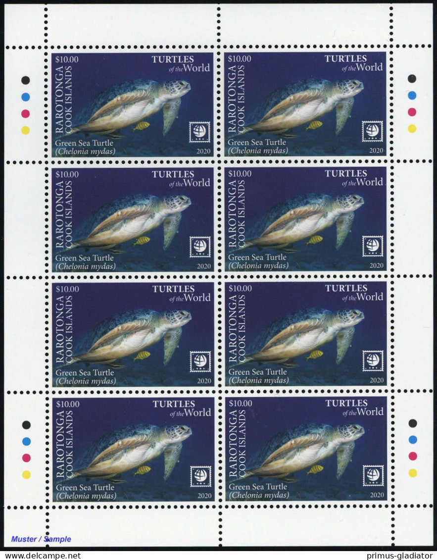 2020, Rarotonga, 120-27 A KB, ** - Oceania (Other)