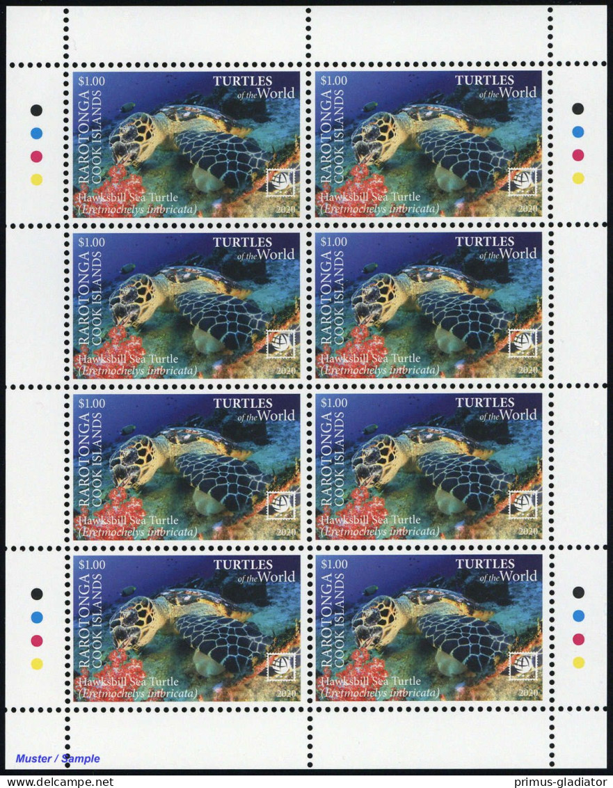 2020, Rarotonga, 120-27 A KB, **