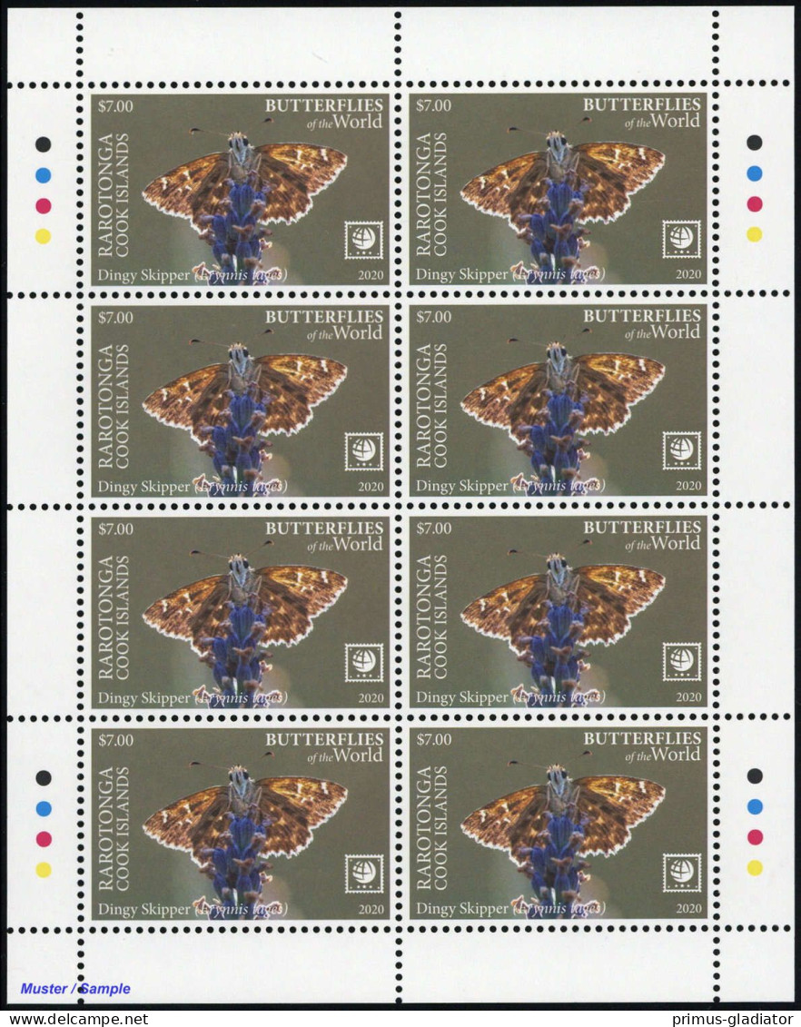 2020, Rarotonga, 168-75 KB, ** - Autres - Océanie