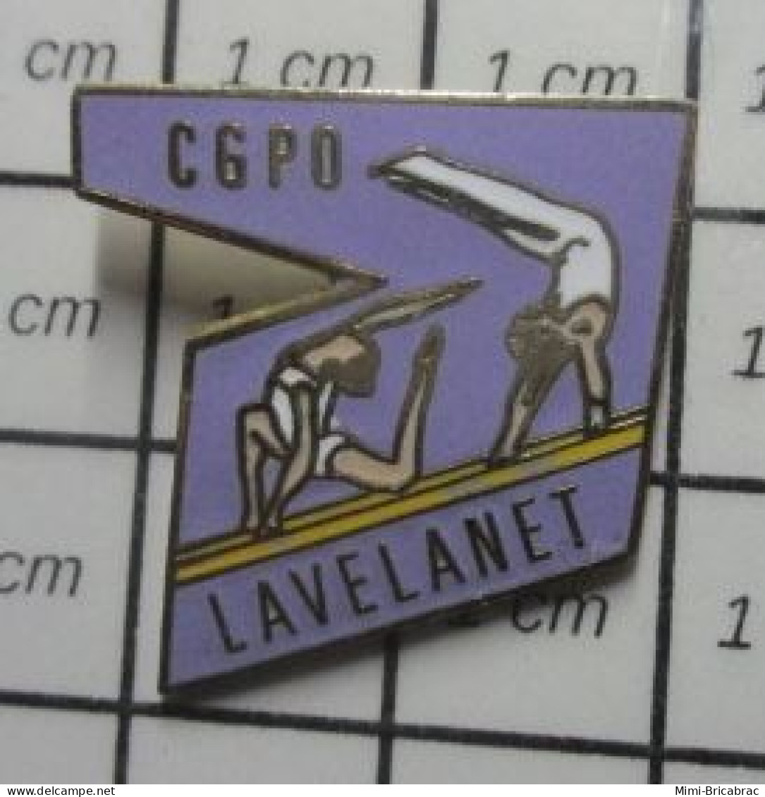 419  Pin's Pins / Beau Et Rare / SPORTS / GYMNASTIQUE CLUB CGPO LAVELANET - Gymnastik