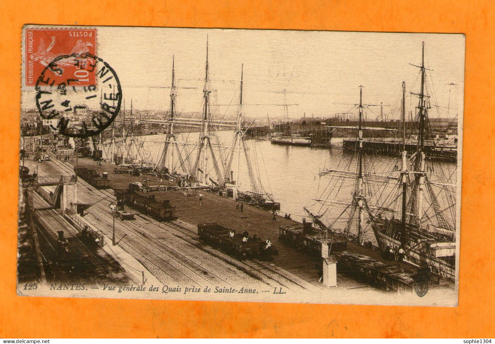 NANTES - Vue Générale Des Quais Prise De Sainte-Anne - Nantes