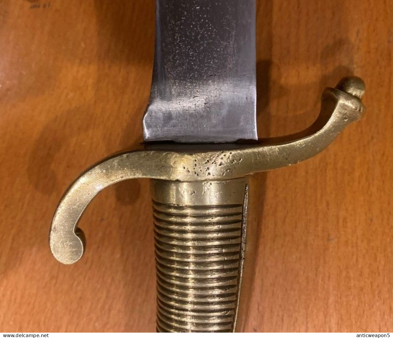 Épée de type BADEN non identifiée. Vers 1854. (T426) Dimensions 63-50,5-4,8 cm.