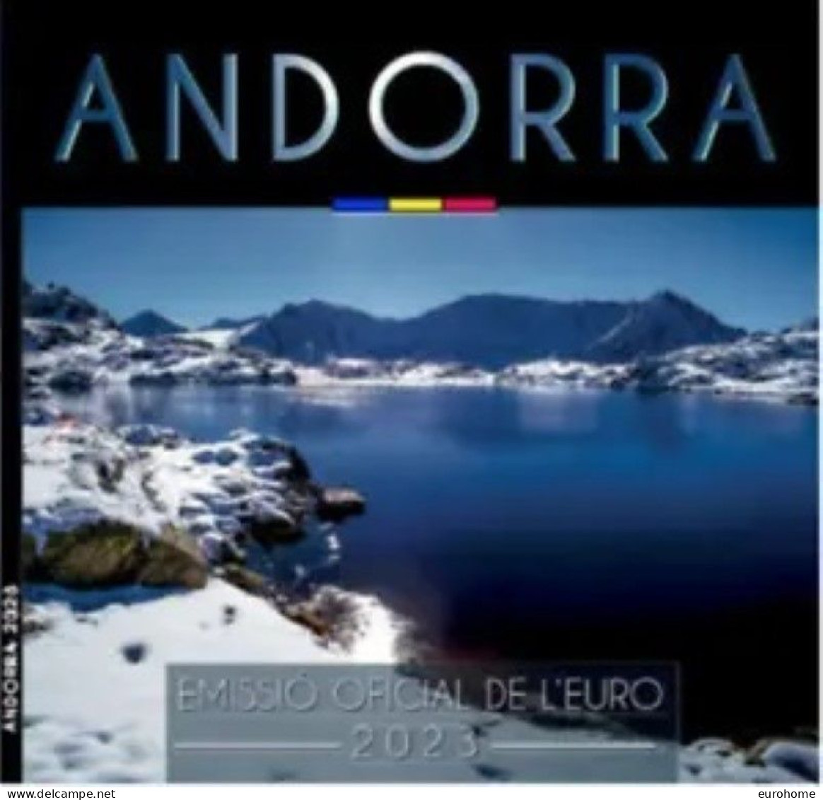 Andorra 2023  De Mooie Nieuwe BU - Coffret Met De 8 Muntjes Van 1ct Tot 2 Euro   LEVERBAAR - LIVRABLE !! - Andorra