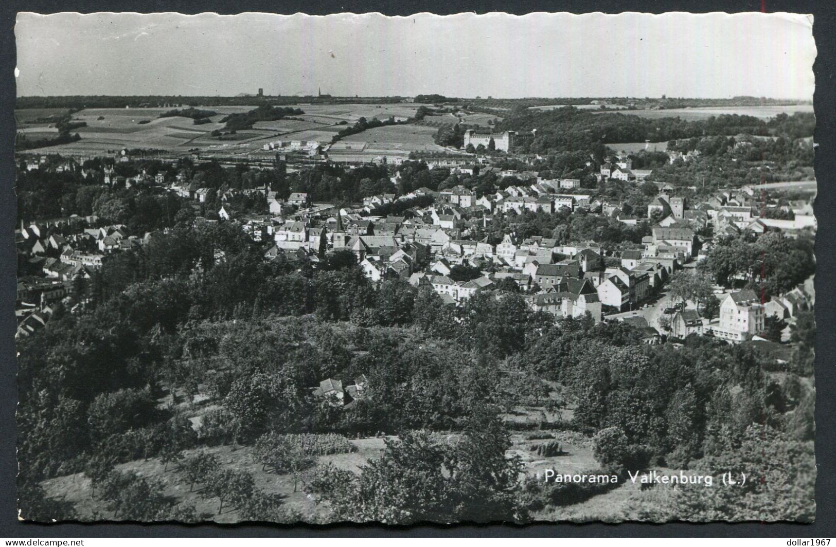 Valkenburg, Panorama -  -  Used  23-7-1957 -  2 Scans For Originalscan !! - Valkenburg