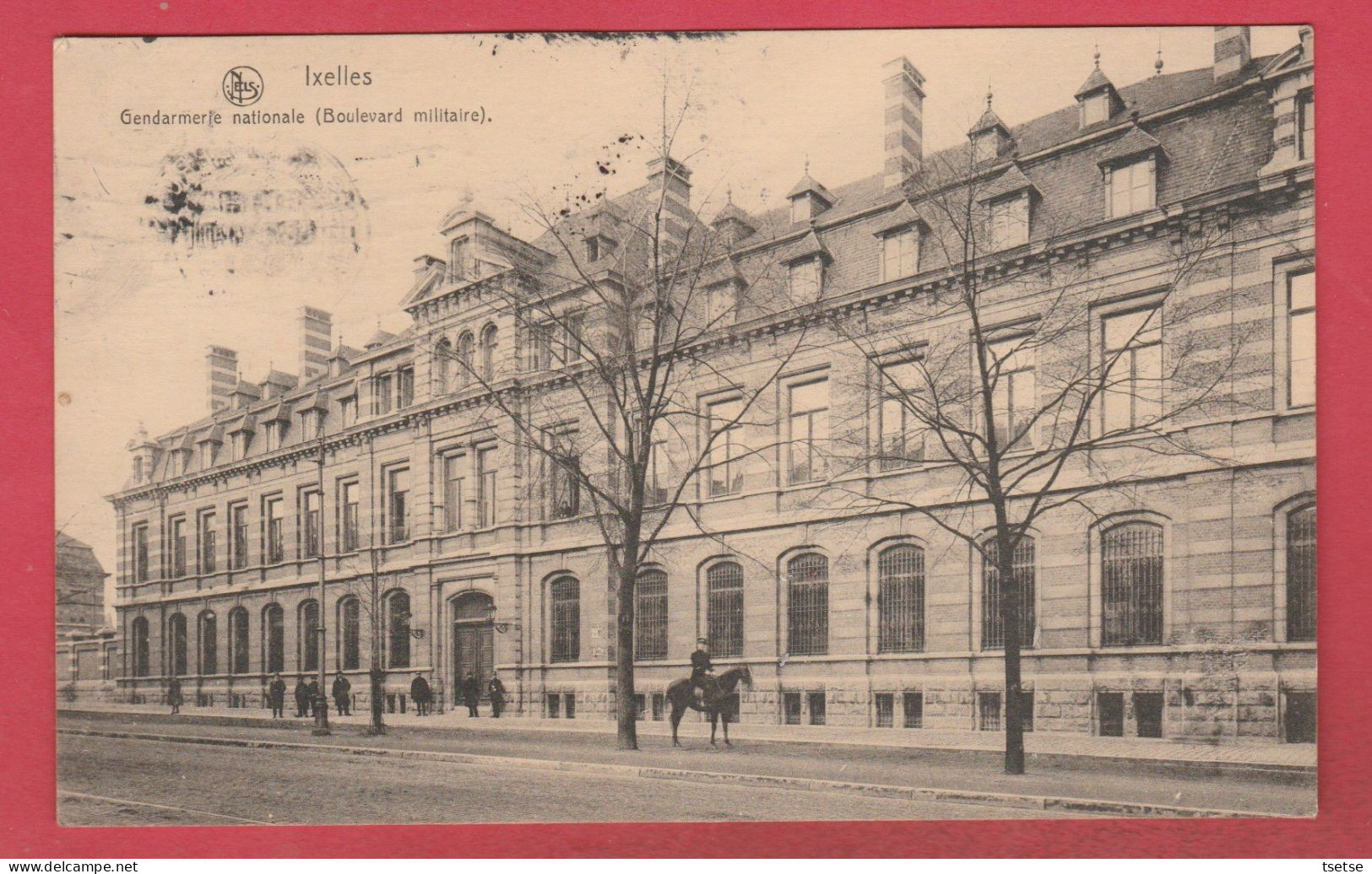 Gendarmerie - Ixelles - Gendarmerie Nationale - Boulevard Militaire- 1921  ( Voir Verso ) - Police - Gendarmerie