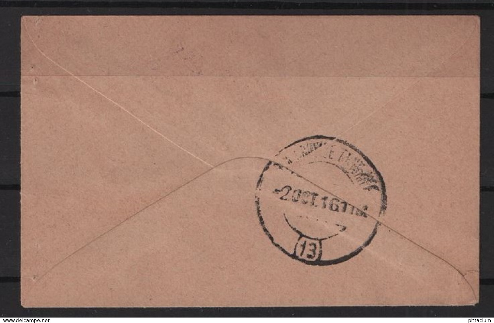 Spanien 1916: Brief  | Kolonien, Afrika | Cabo Jubi, Tenerifa - Kaap Juby
