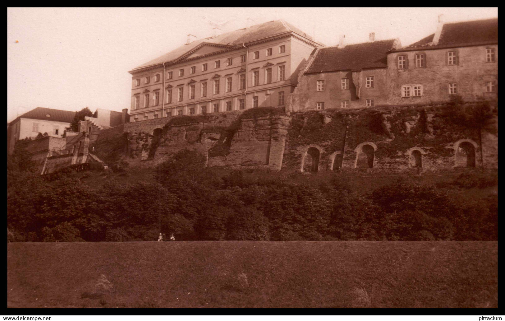 Estland 1930: Ansichtskarte  | Verteidigung, Stadtmauer| - Estonie