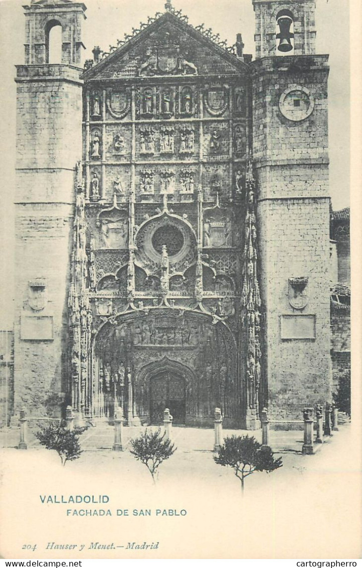 Spain Valladolid Iglesia De San Pablo - Valladolid