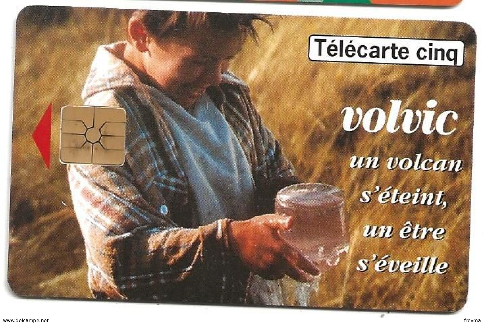 Telecarte Gn229 Volvic 5 Unités Luxe GEM - 5 Eenheden