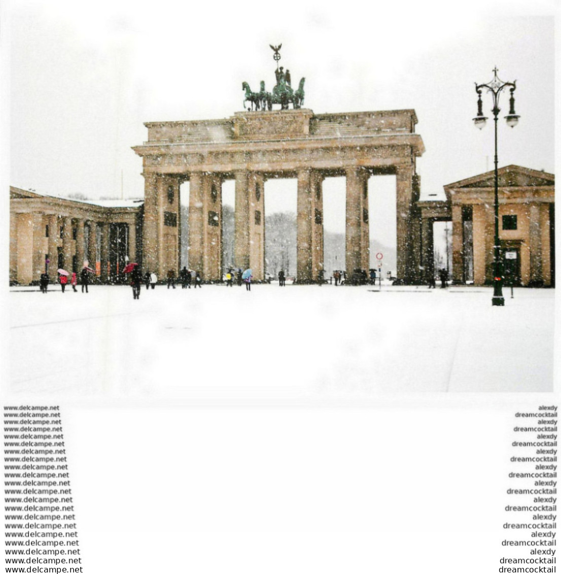 Y. Photo Cpsm BERLIN. Brandenburger Tor - Muro Di Berlino