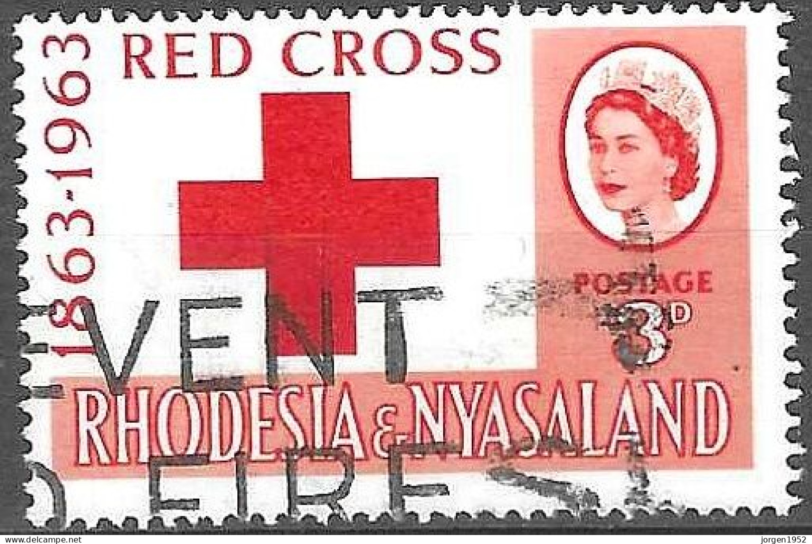 GREAT BRITAIN # RHODESIA & NYASALAND  FROM 1956 STAMPWORLD 49 - Rodesia & Nyasaland (1954-1963)