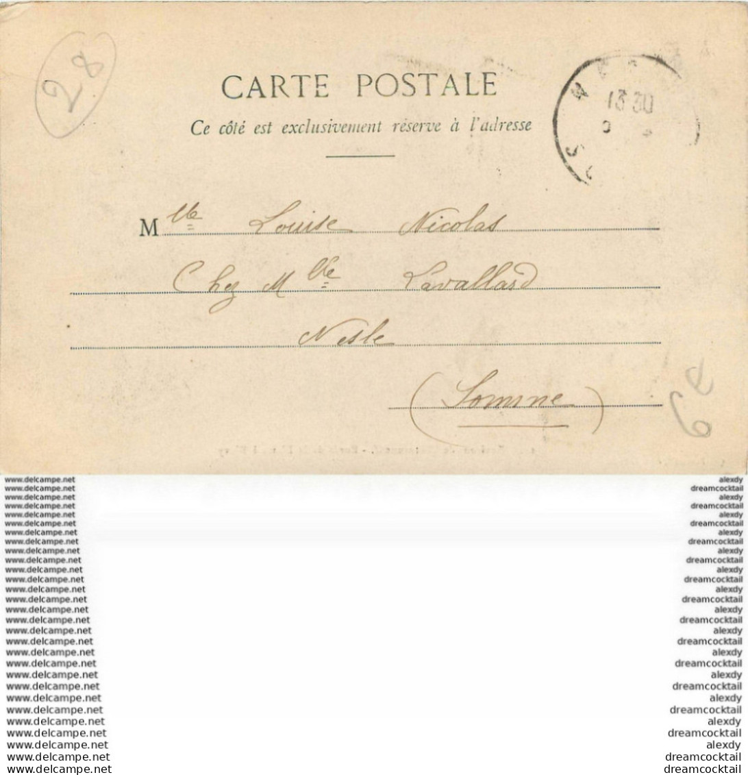 2 X Cpa 28 BLEVY. Maison Et Lavandières Sur Bords De La Blaise 1913 - Blévy