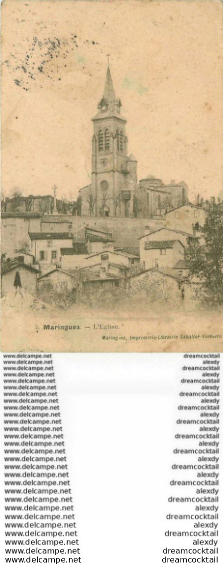 WW 63 MARINGUES. L'Eglise 1906 - Maringues