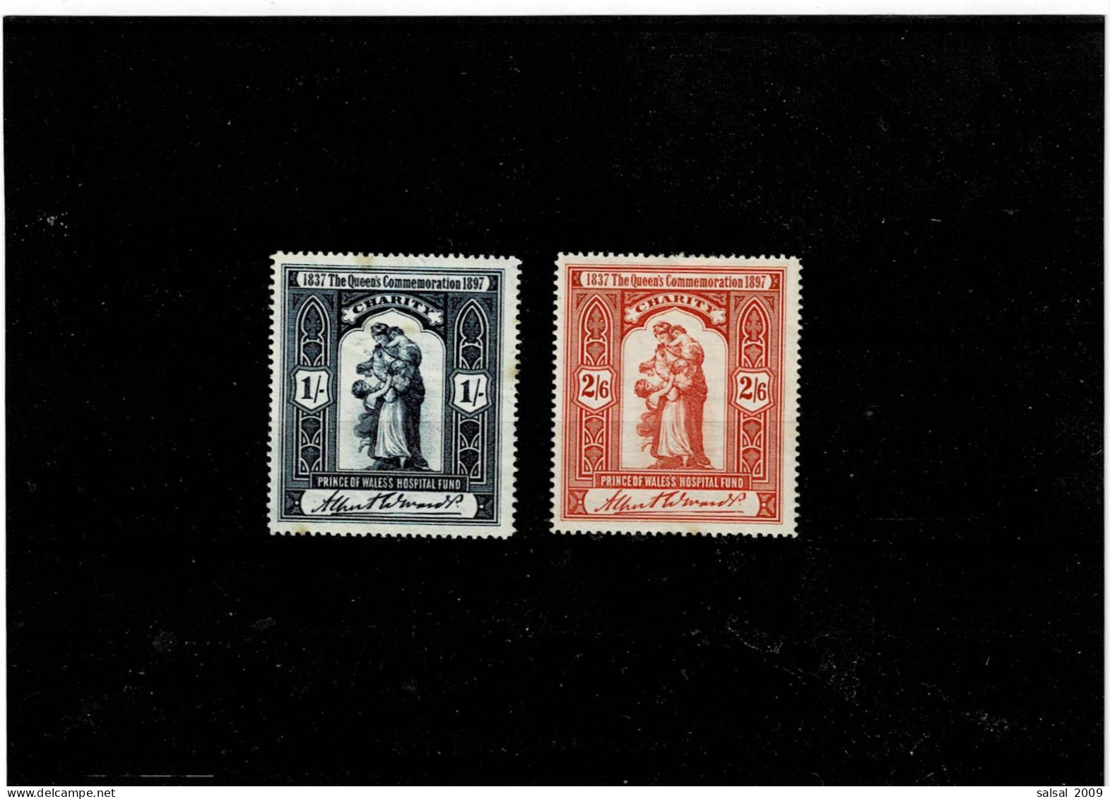 GRAN BRETAGNA ,2 Marche Da Bollo ,nuove MH ,qualita Splendida - Postage Due