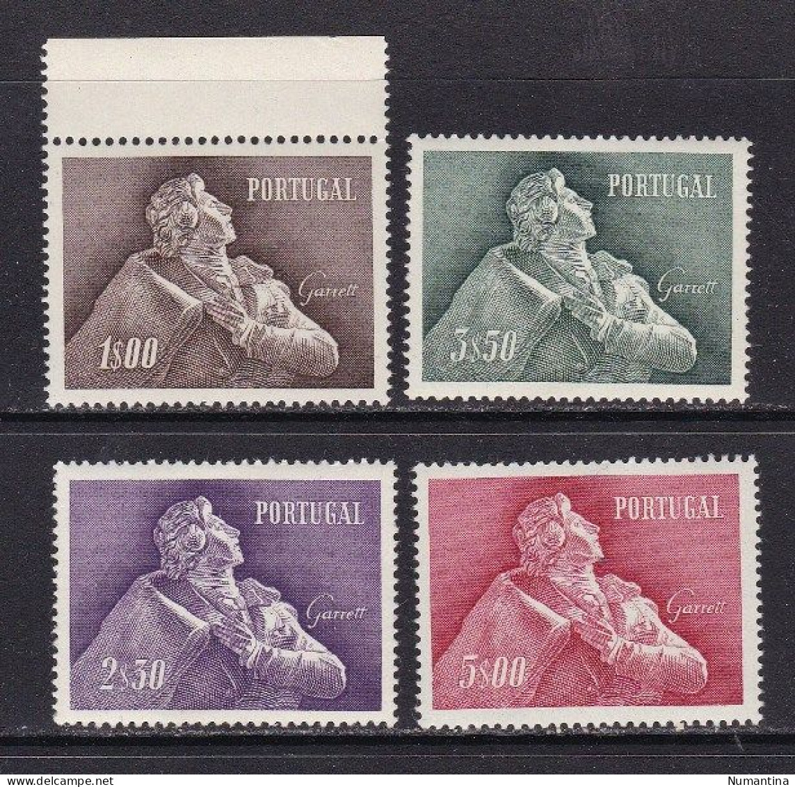 PORTUGAL - 1957 - YVERT 837/840 - Almeida - MNH - Valor Catalogo 170 € - Neufs