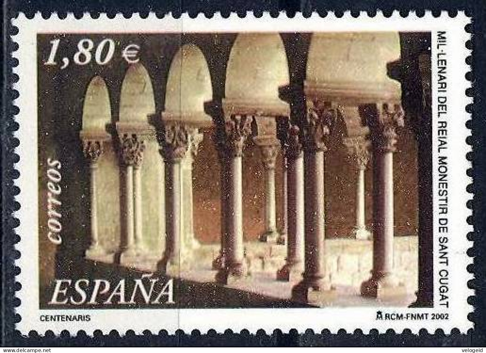 España. Spain. 2002. Monasterio De San Cugat. Claustro. Cloister. Monastery - Klöster