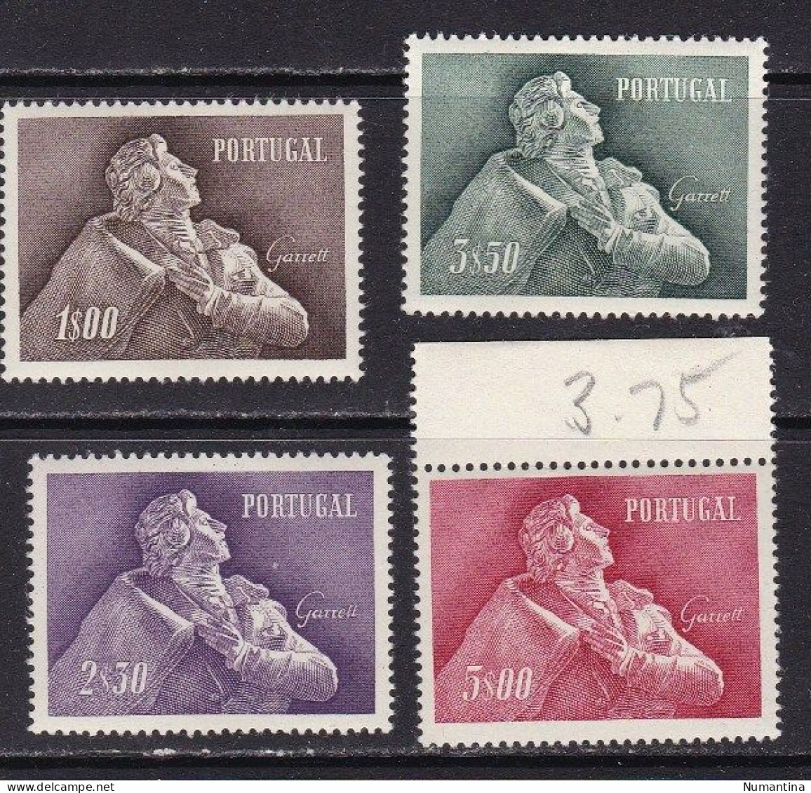 PORTUGAL - 1957 - YVERT 837/840 - Almeida - MNH - Valor Catalogo 170 € - Nuevos