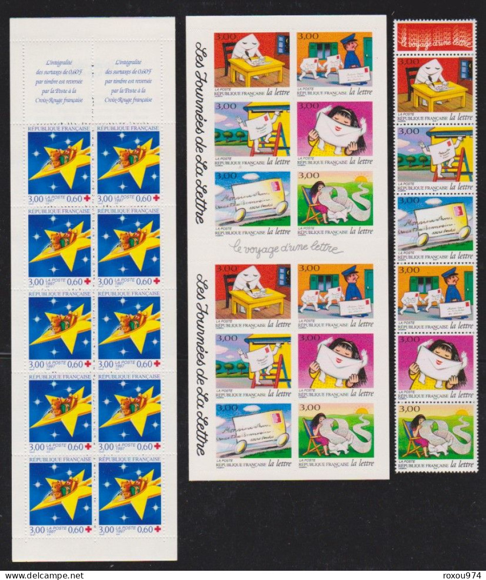 ANNEE  1997  COMPLETE  TIMBRES SEULS + les CARNETS     SCAN